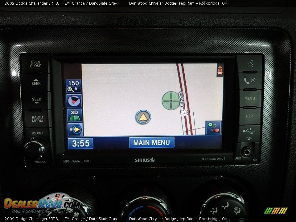 2009 Dodge Challenger SRT8 HEMI Orange / Dark Slate Gray Photo #2