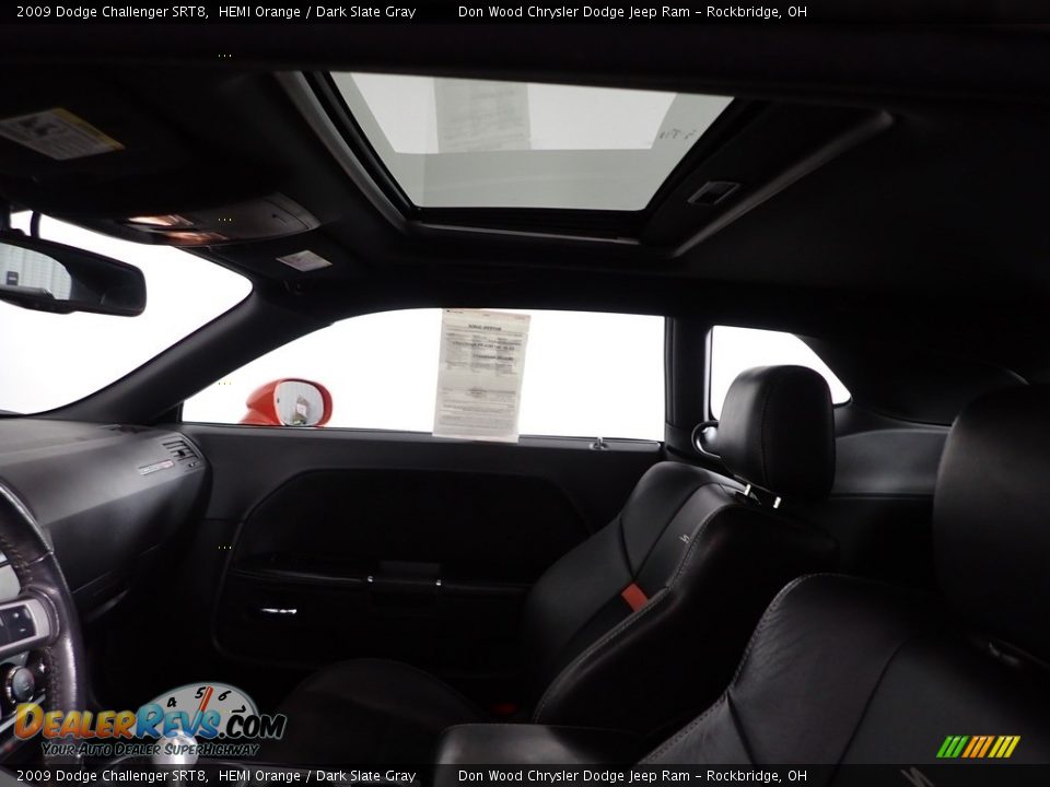 2009 Dodge Challenger SRT8 HEMI Orange / Dark Slate Gray Photo #3