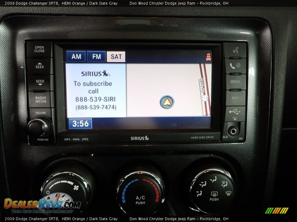 2009 Dodge Challenger SRT8 HEMI Orange / Dark Slate Gray Photo #4