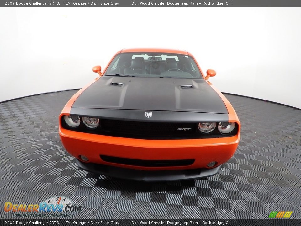 2009 Dodge Challenger SRT8 HEMI Orange / Dark Slate Gray Photo #6