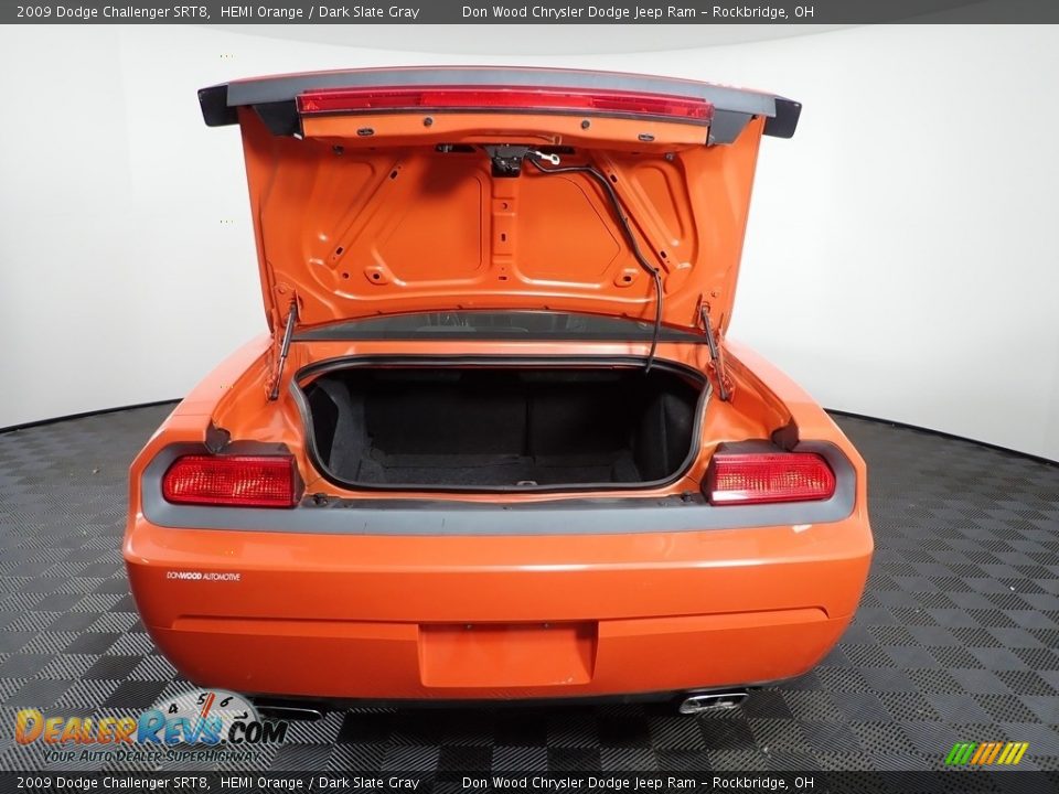2009 Dodge Challenger SRT8 HEMI Orange / Dark Slate Gray Photo #12