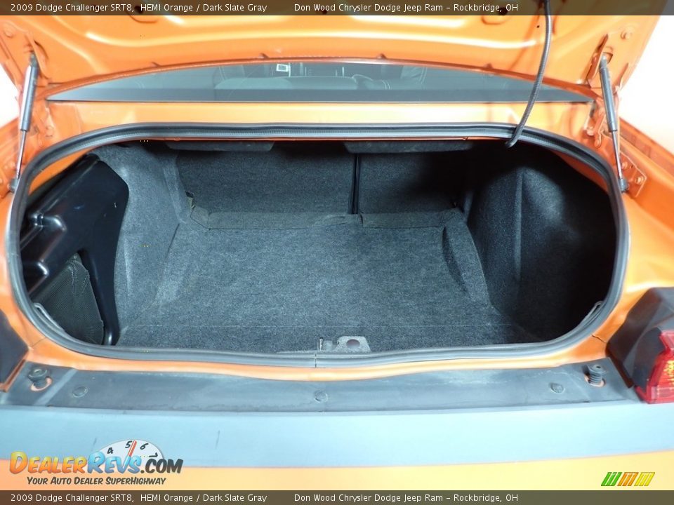 2009 Dodge Challenger SRT8 HEMI Orange / Dark Slate Gray Photo #13