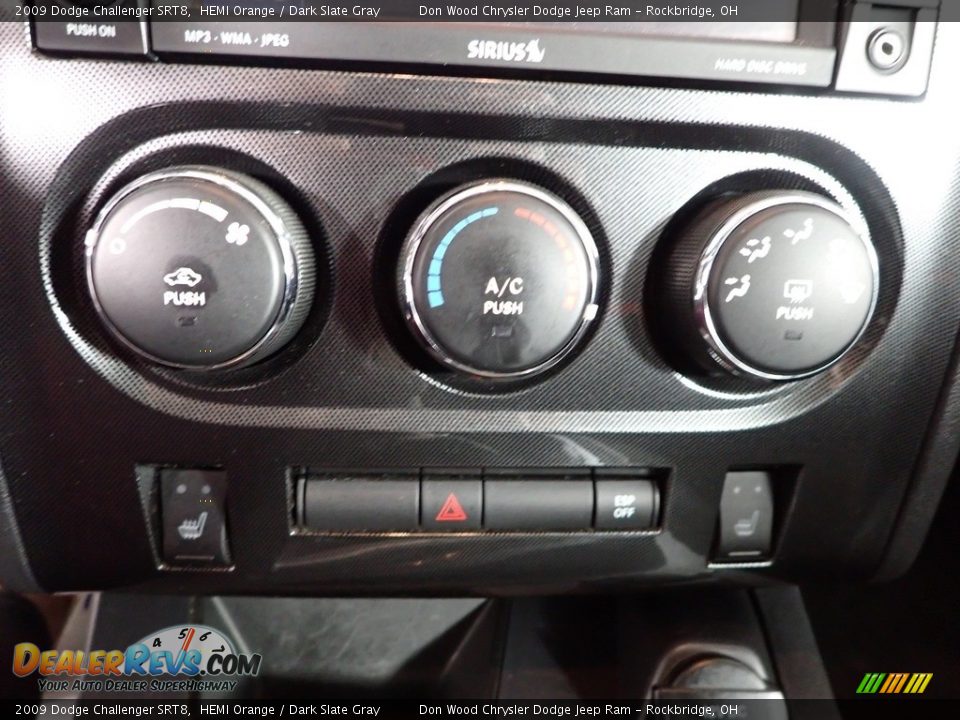 2009 Dodge Challenger SRT8 HEMI Orange / Dark Slate Gray Photo #22