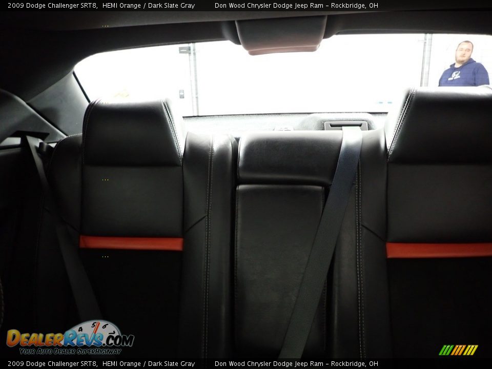 2009 Dodge Challenger SRT8 HEMI Orange / Dark Slate Gray Photo #24