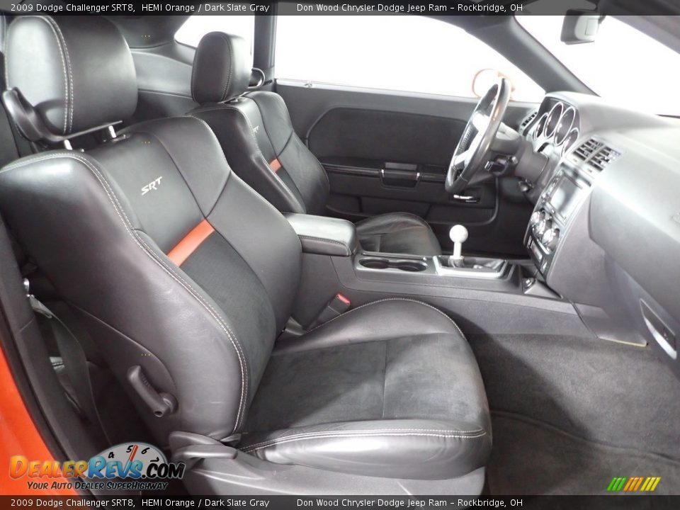 2009 Dodge Challenger SRT8 HEMI Orange / Dark Slate Gray Photo #26