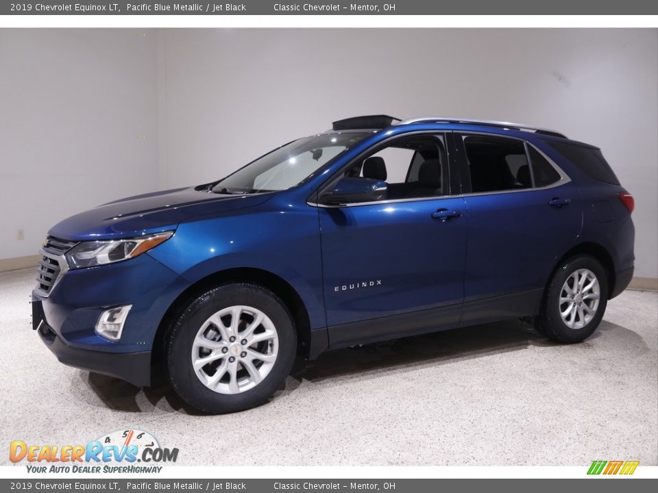 Pacific Blue Metallic 2019 Chevrolet Equinox LT Photo #3