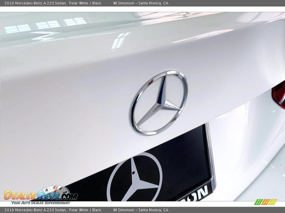 2019 Mercedes-Benz A 220 Sedan Polar White / Black Photo #7