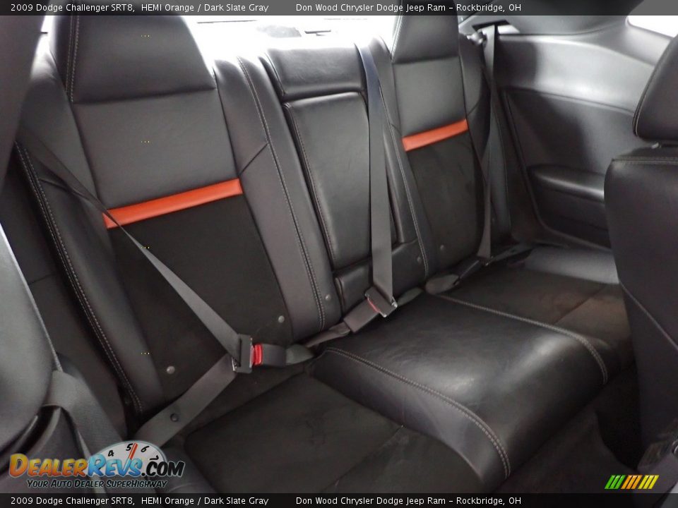 2009 Dodge Challenger SRT8 HEMI Orange / Dark Slate Gray Photo #28