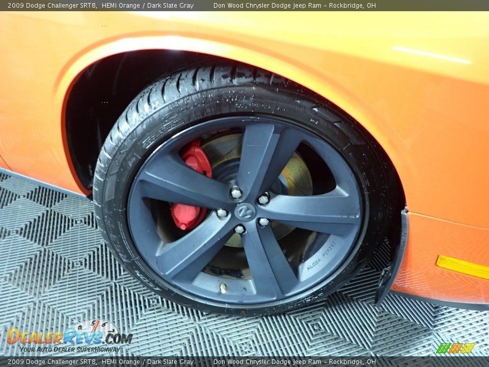 2009 Dodge Challenger SRT8 HEMI Orange / Dark Slate Gray Photo #29