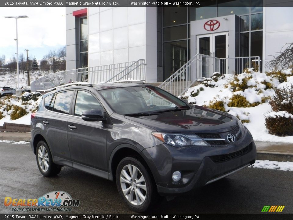 2015 Toyota RAV4 Limited AWD Magnetic Gray Metallic / Black Photo #1