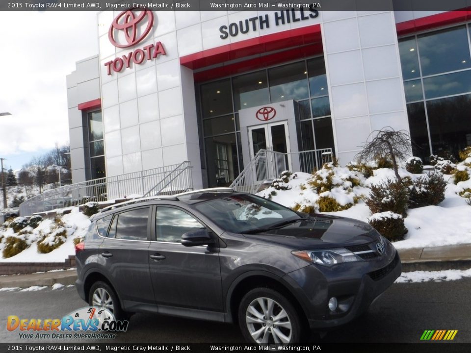 2015 Toyota RAV4 Limited AWD Magnetic Gray Metallic / Black Photo #2