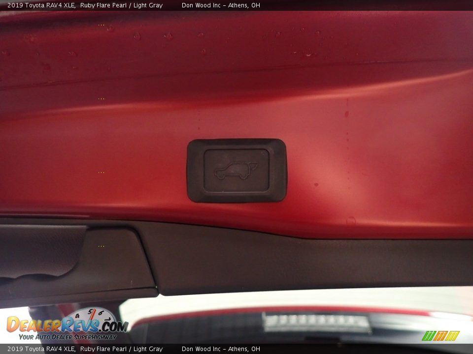 2019 Toyota RAV4 XLE Ruby Flare Pearl / Light Gray Photo #17
