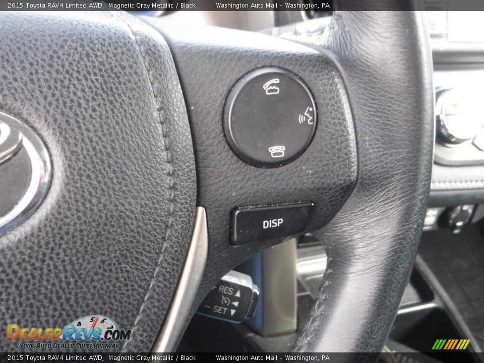 2015 Toyota RAV4 Limited AWD Magnetic Gray Metallic / Black Photo #9