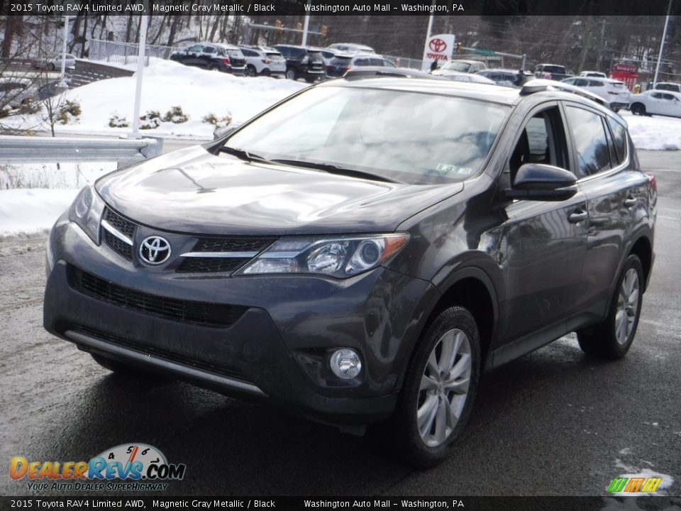 2015 Toyota RAV4 Limited AWD Magnetic Gray Metallic / Black Photo #11