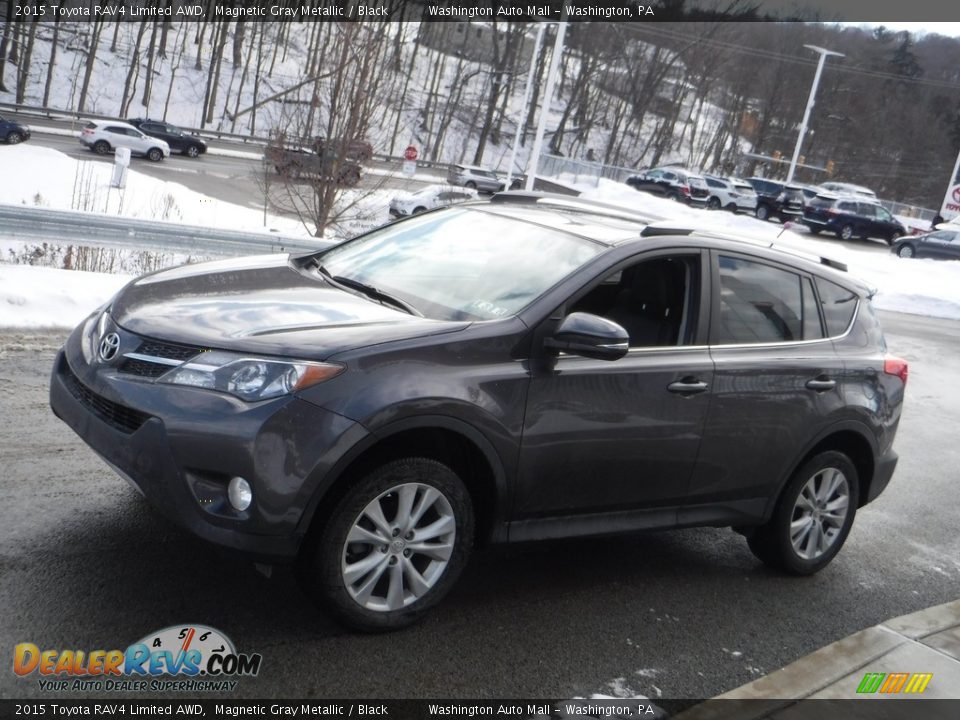 2015 Toyota RAV4 Limited AWD Magnetic Gray Metallic / Black Photo #12