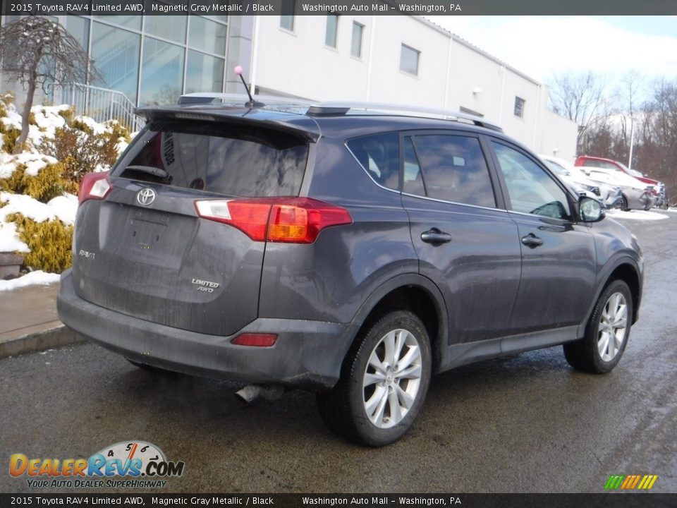 2015 Toyota RAV4 Limited AWD Magnetic Gray Metallic / Black Photo #14