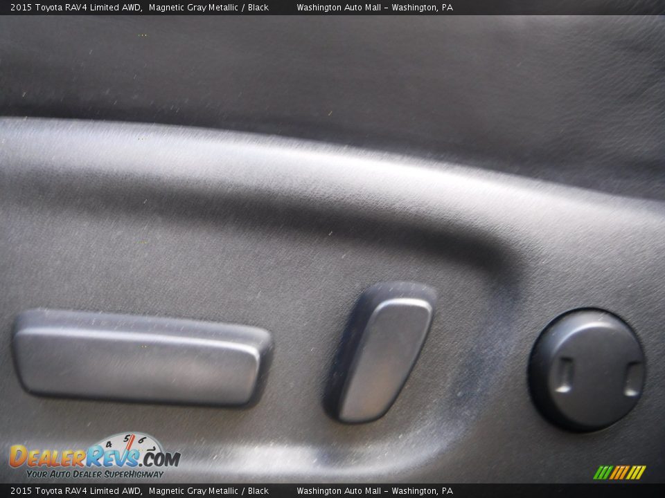 2015 Toyota RAV4 Limited AWD Magnetic Gray Metallic / Black Photo #16