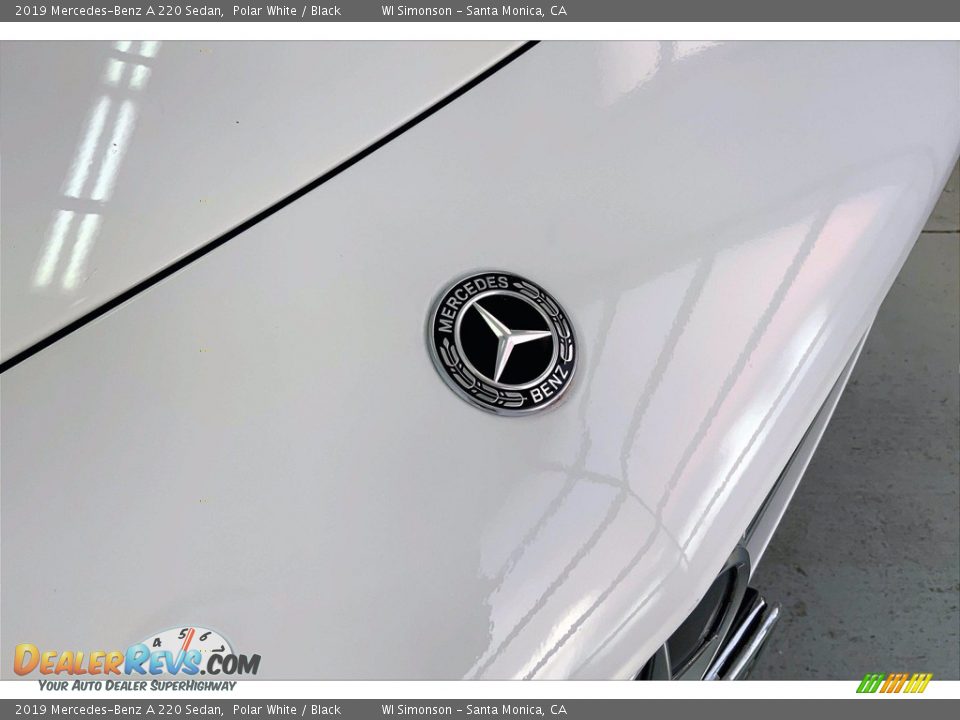 2019 Mercedes-Benz A 220 Sedan Polar White / Black Photo #30