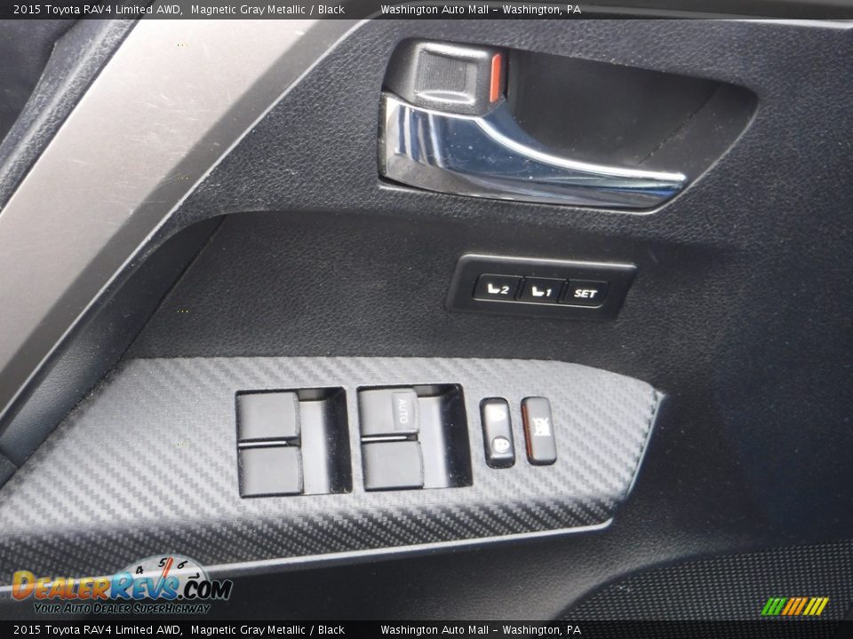 2015 Toyota RAV4 Limited AWD Magnetic Gray Metallic / Black Photo #19