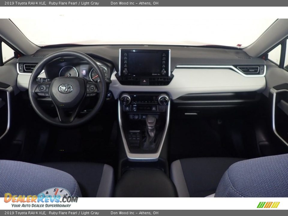2019 Toyota RAV4 XLE Ruby Flare Pearl / Light Gray Photo #27