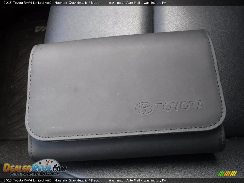 2015 Toyota RAV4 Limited AWD Magnetic Gray Metallic / Black Photo #26