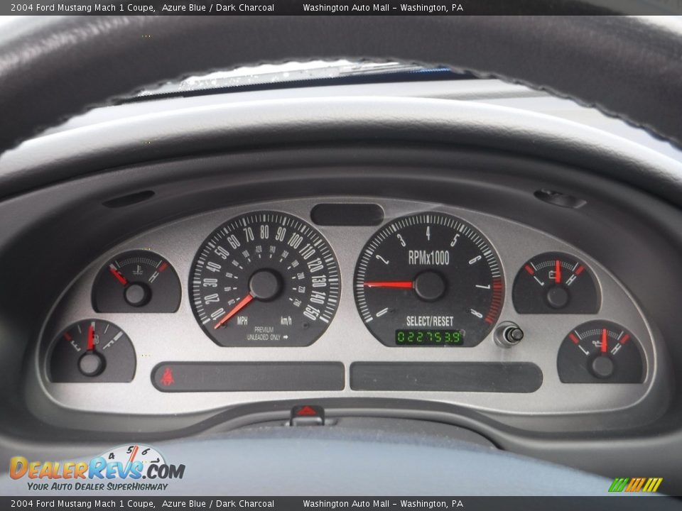 2004 Ford Mustang Mach 1 Coupe Gauges Photo #8