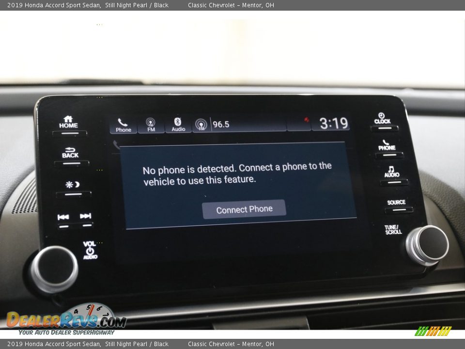 2019 Honda Accord Sport Sedan Still Night Pearl / Black Photo #11