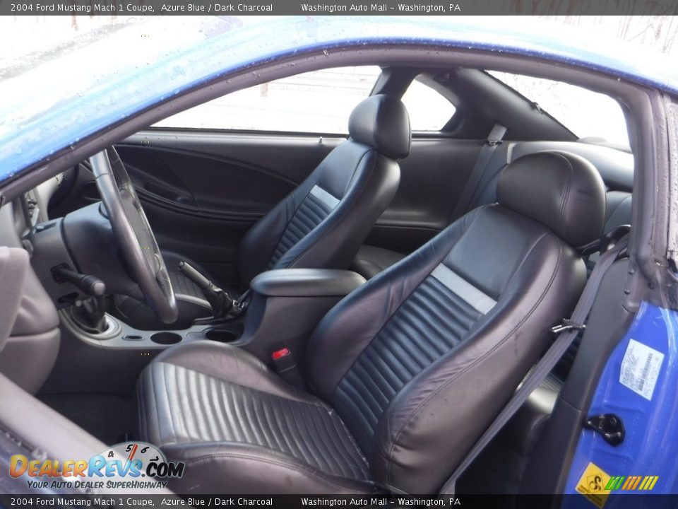Front Seat of 2004 Ford Mustang Mach 1 Coupe Photo #22