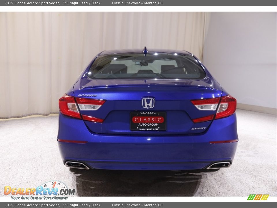 2019 Honda Accord Sport Sedan Still Night Pearl / Black Photo #18