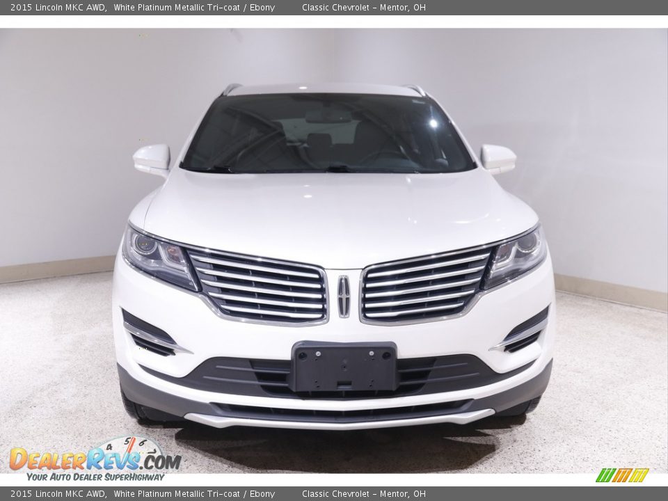 2015 Lincoln MKC AWD White Platinum Metallic Tri-coat / Ebony Photo #2