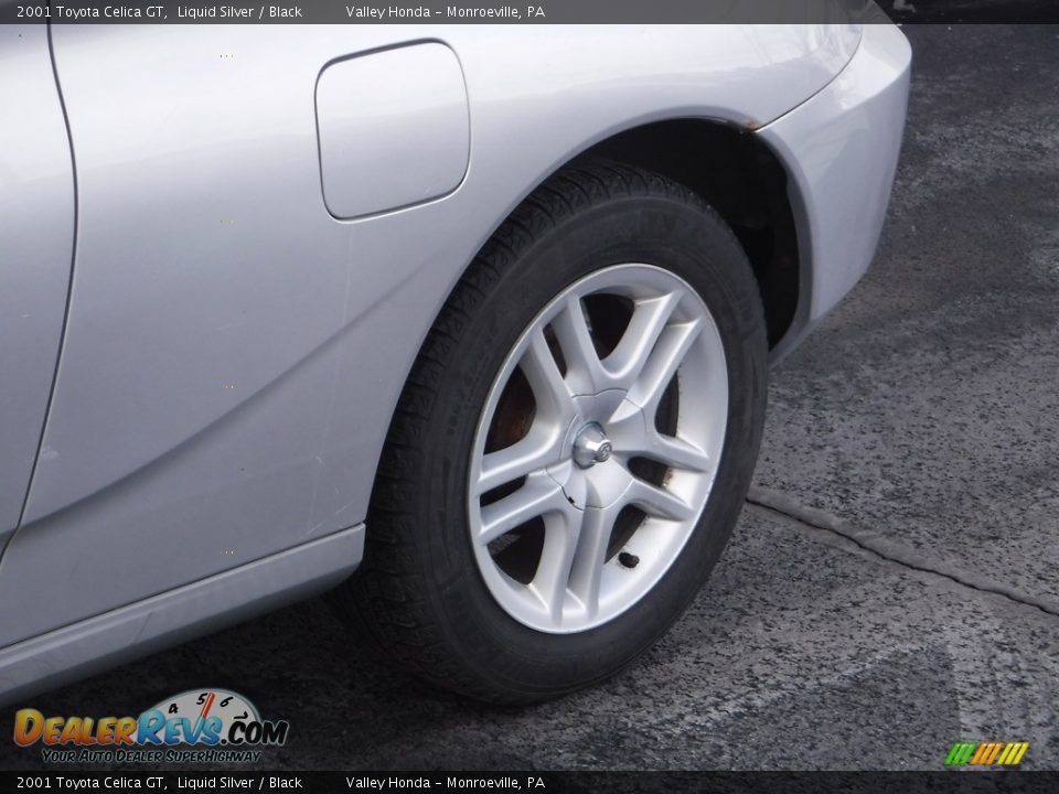 2001 Toyota Celica GT Liquid Silver / Black Photo #4