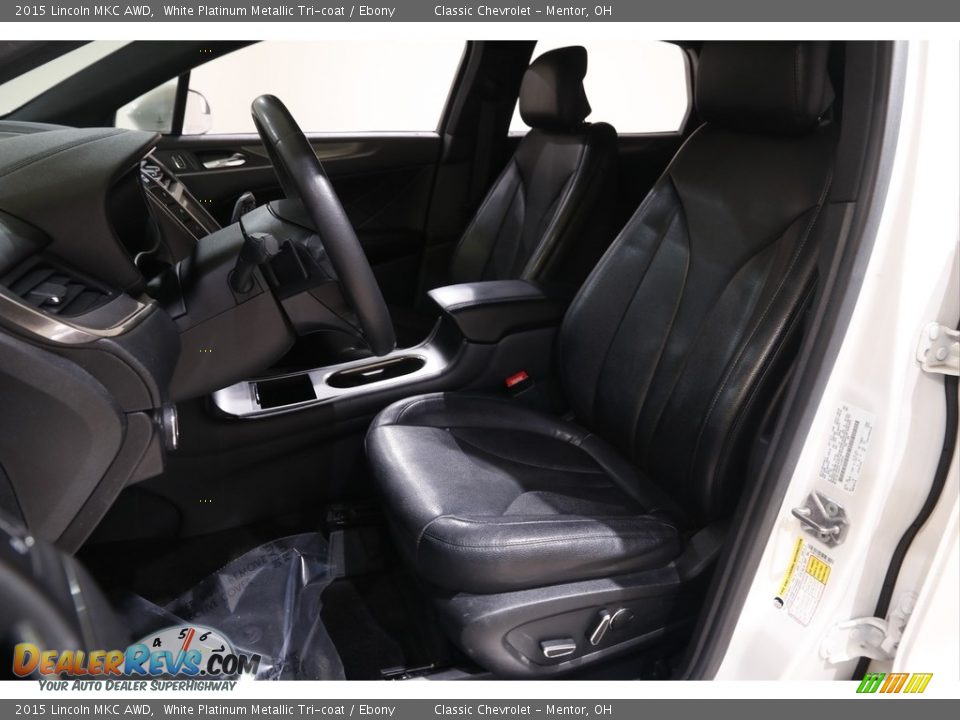 2015 Lincoln MKC AWD White Platinum Metallic Tri-coat / Ebony Photo #5