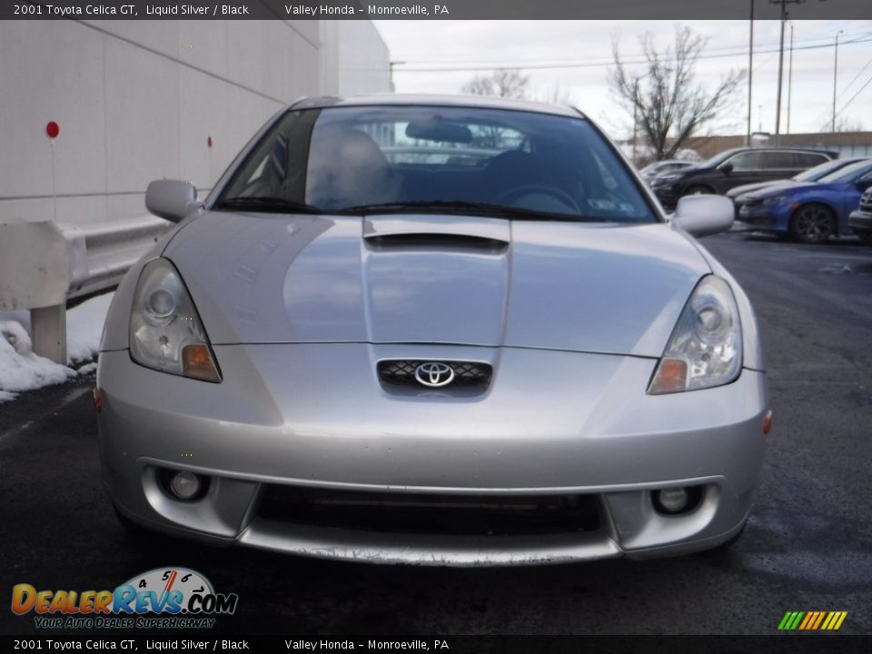 2001 Toyota Celica GT Liquid Silver / Black Photo #6