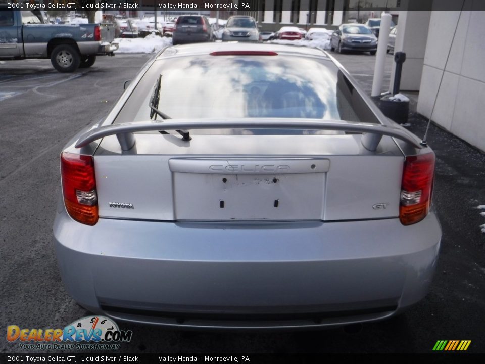 2001 Toyota Celica GT Liquid Silver / Black Photo #8