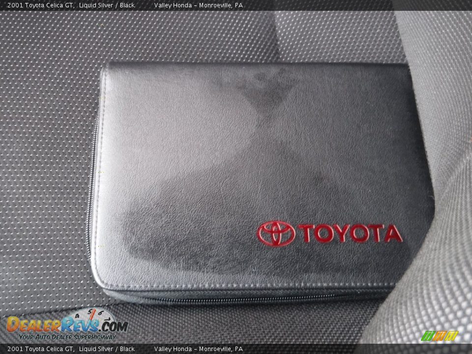 2001 Toyota Celica GT Liquid Silver / Black Photo #26