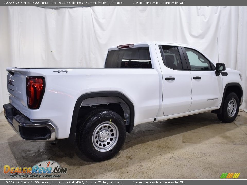 Summit White 2022 GMC Sierra 1500 Limited Pro Double Cab 4WD Photo #2