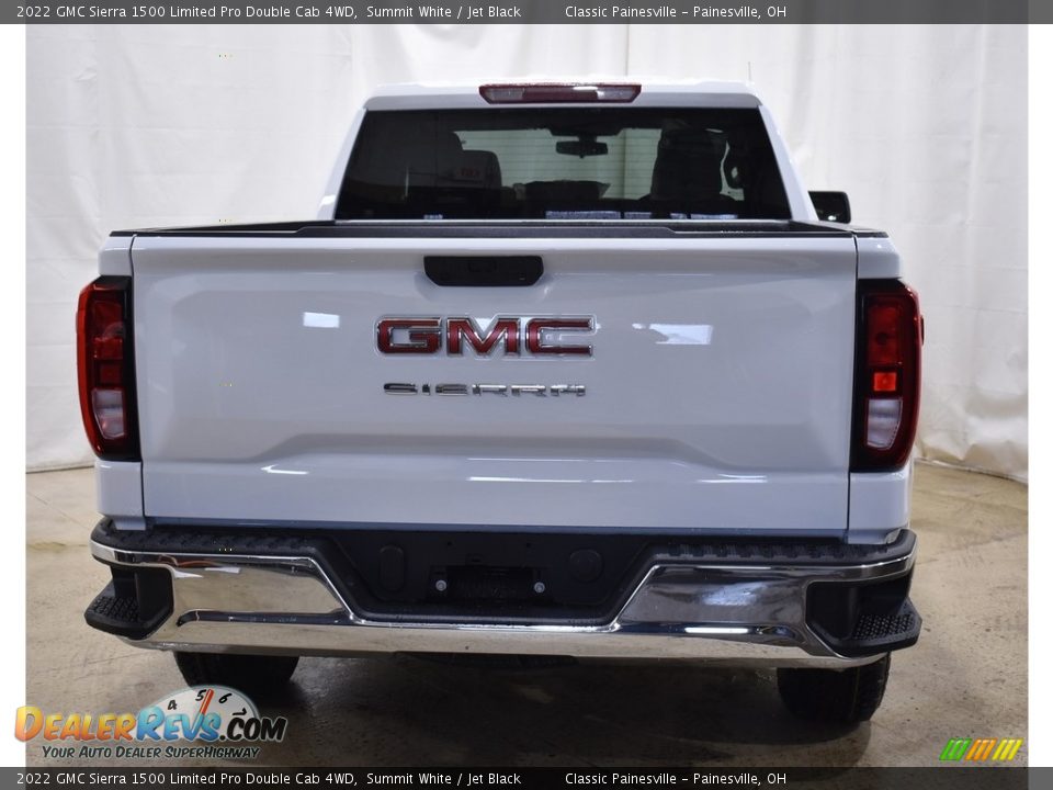 2022 GMC Sierra 1500 Limited Pro Double Cab 4WD Summit White / Jet Black Photo #3