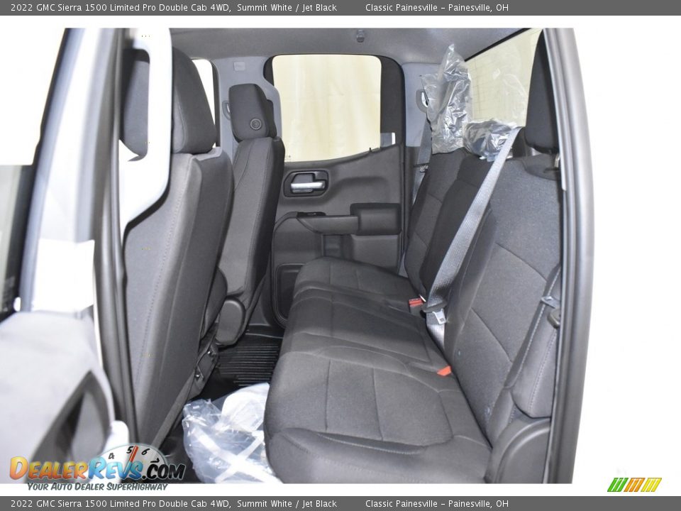 Rear Seat of 2022 GMC Sierra 1500 Limited Pro Double Cab 4WD Photo #7