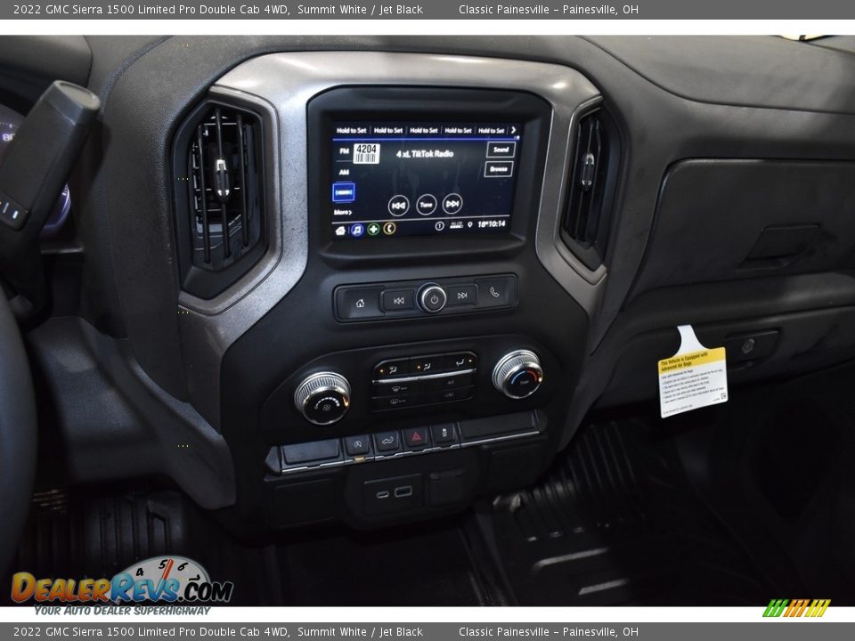 Controls of 2022 GMC Sierra 1500 Limited Pro Double Cab 4WD Photo #11
