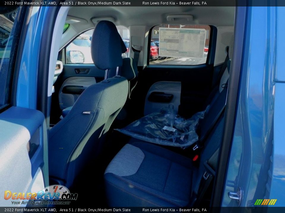 2022 Ford Maverick XLT AWD Area 51 / Black Onyx/Medium Dark Slate Photo #12