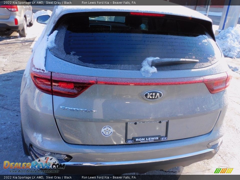 2022 Kia Sportage LX AWD Steel Gray / Black Photo #3