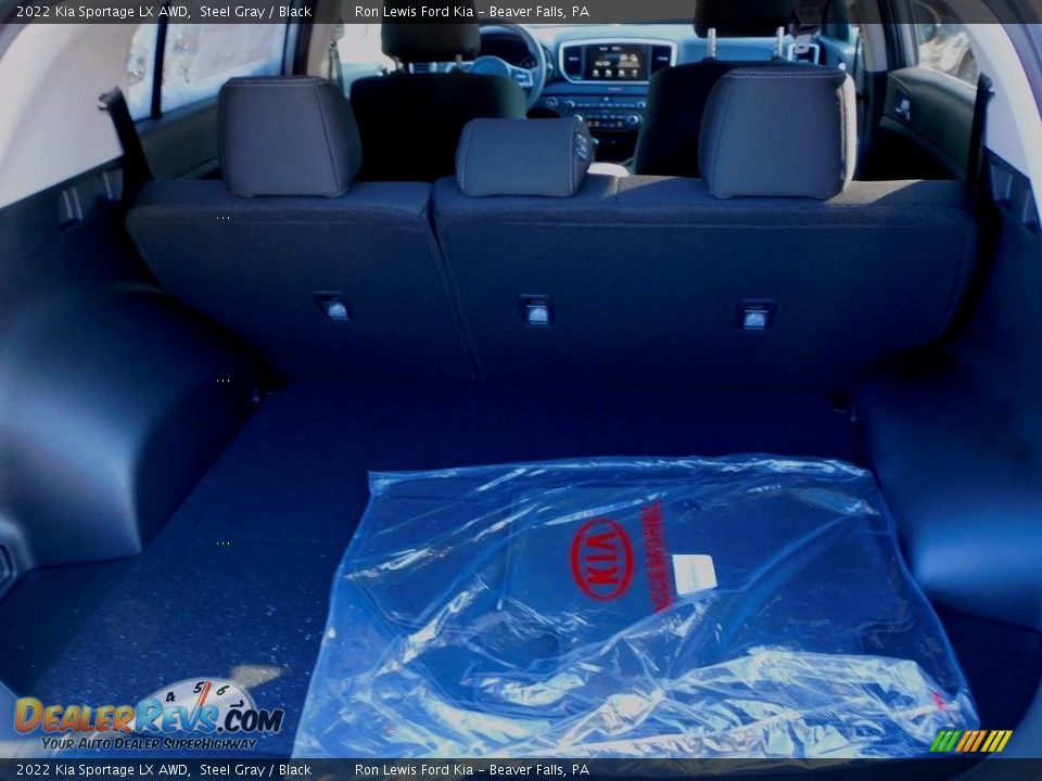 2022 Kia Sportage LX AWD Steel Gray / Black Photo #4