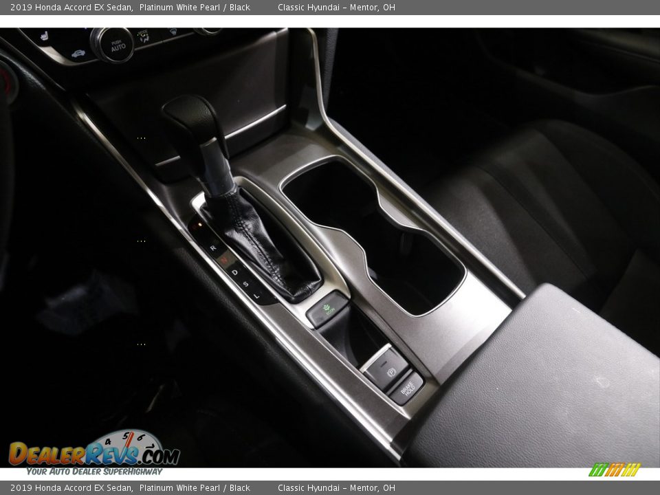 2019 Honda Accord EX Sedan Platinum White Pearl / Black Photo #14