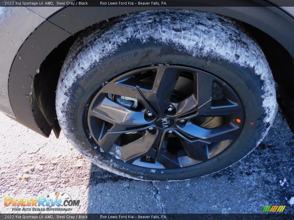 2022 Kia Sportage LX AWD Steel Gray / Black Photo #10