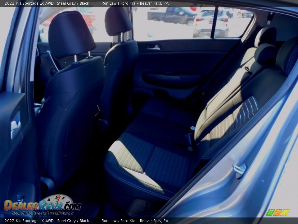 2022 Kia Sportage LX AWD Steel Gray / Black Photo #12