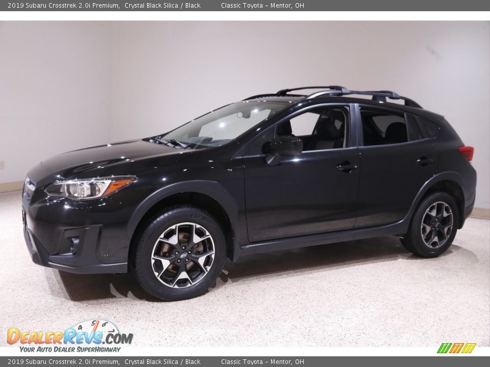 2019 Subaru Crosstrek 2.0i Premium Crystal Black Silica / Black Photo #3