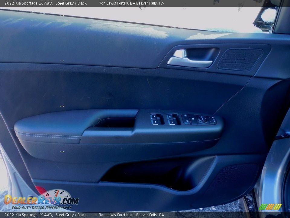 2022 Kia Sportage LX AWD Steel Gray / Black Photo #14