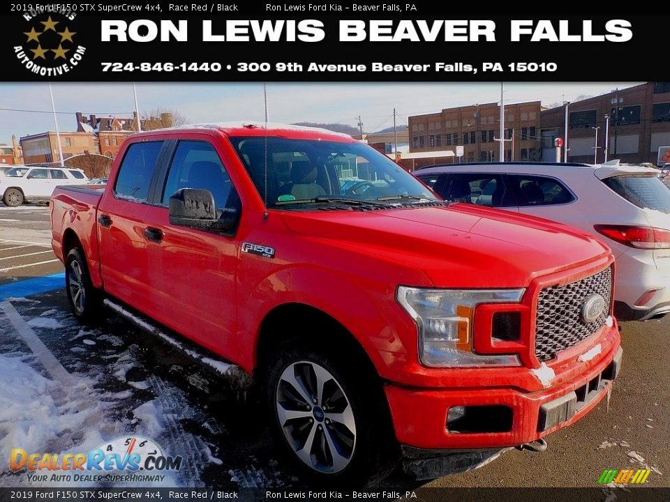 2019 Ford F150 STX SuperCrew 4x4 Race Red / Black Photo #1