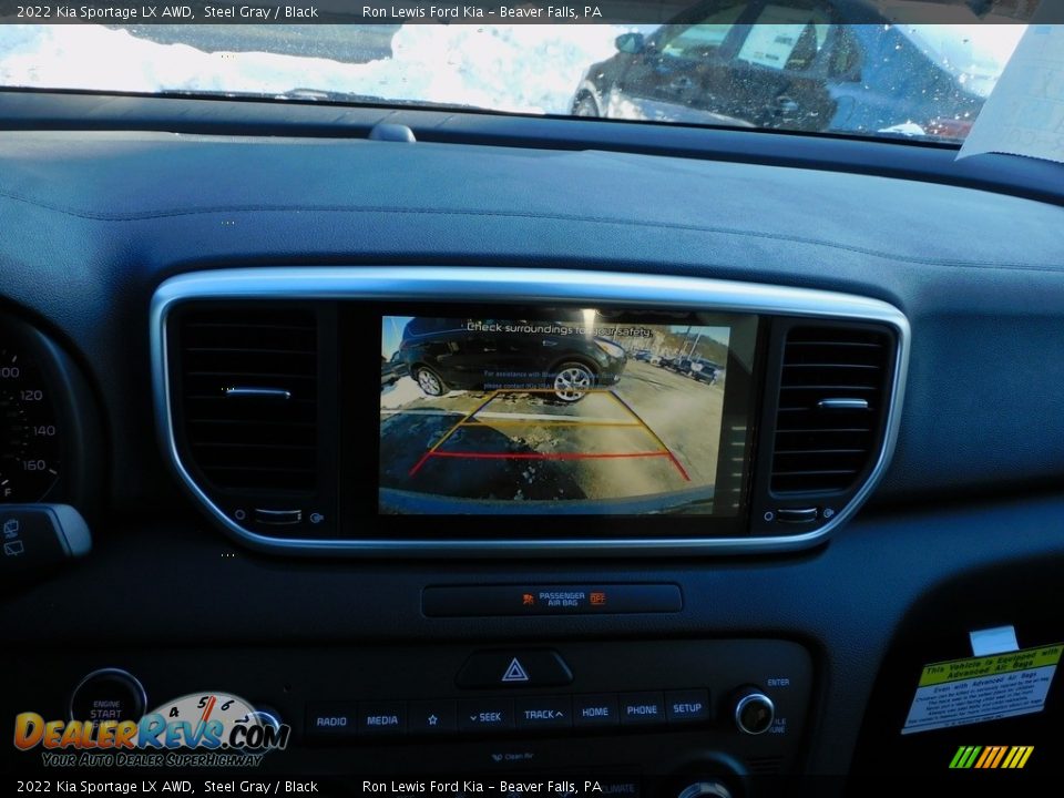 2022 Kia Sportage LX AWD Steel Gray / Black Photo #16