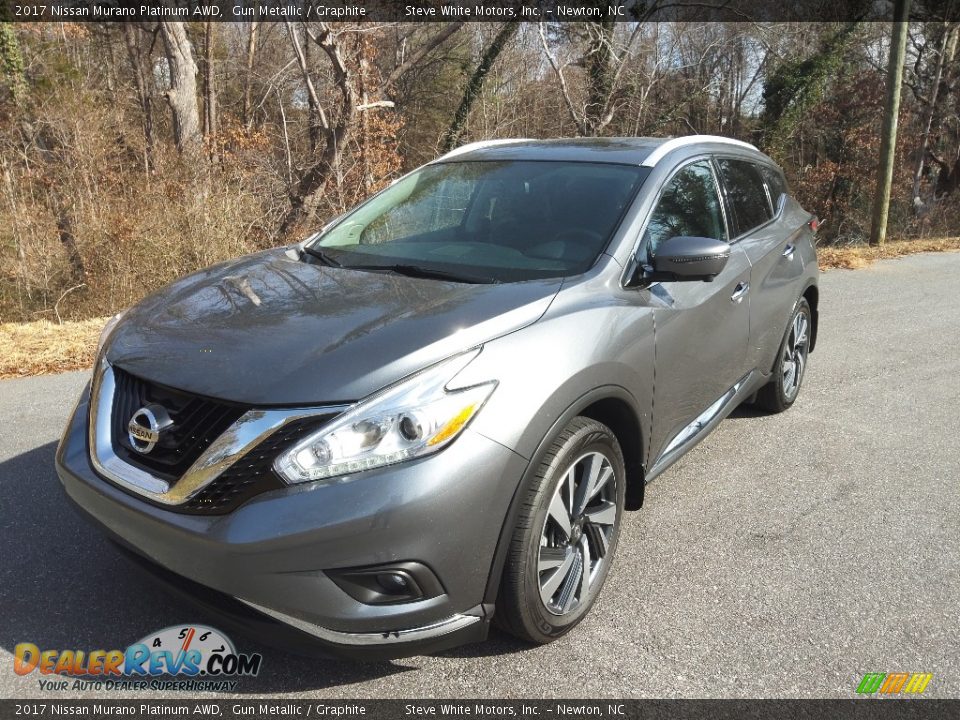 2017 Nissan Murano Platinum AWD Gun Metallic / Graphite Photo #2